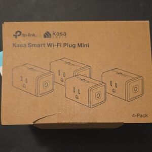 NIB TP-Link Kasa Smart Wi‑Fi Plug Mini - 4 pack